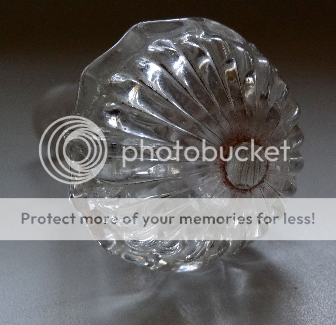 fine early american blown glass decanter original stopper pair